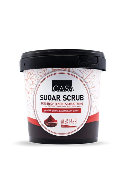 CASA كازا مقشر السكر بالعكر الفاسي للجسم 600 غ
