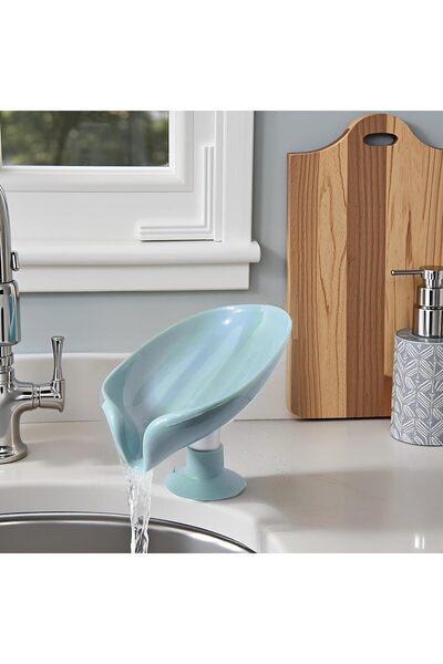 PooleMark Vantuzlu Su Giderli Katı Sabunluk – Su Tutmaz, Yapışkan Vantuzlu Ka...