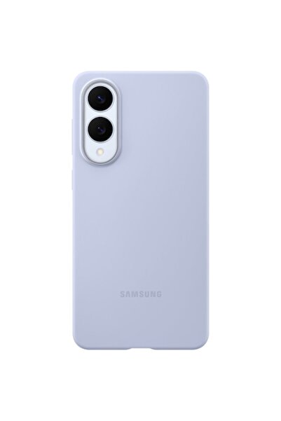 Samsung Carcasă de protecție din silicon pentru Galaxy S25 Edge, albastru des...