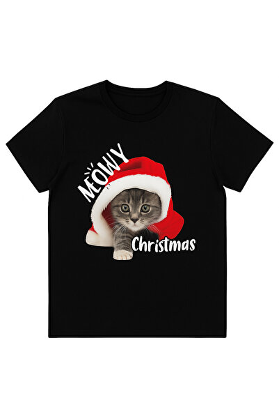 OEM 🎄 Tricou „Meowy Christmas” – Sărbători cu puf și zâmbete! 🐾 Tipo-Art
