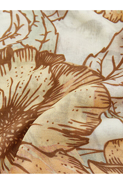 LC Waikiki Yellow Patterned Women's Shawl