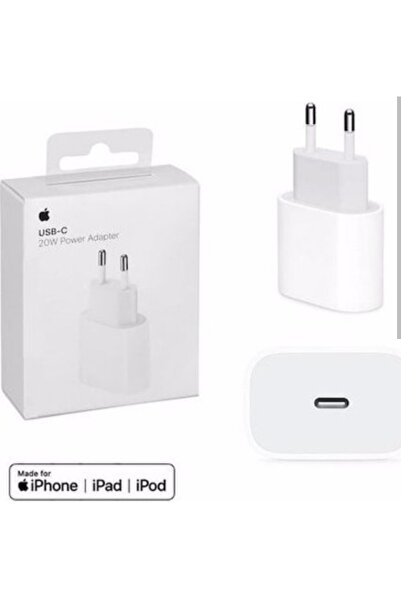 APPLEB iPhone 20 w Hızlı Şarj Adaptörü 11/12/13/14 Düz Ve Pro Max Uyumlu
