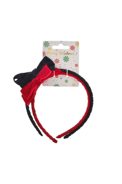 OEM Artificial Christmas Wreath with Bow, Set of 2, Lurex, 30 cm