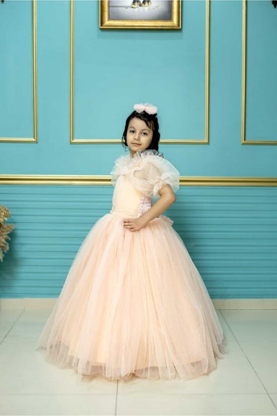 zde dikim evi Ribbon Belt Patterned Princess Model