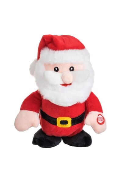 OEM Interactive Santa Claus toy with music and movement, 22 cm