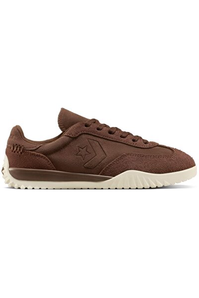 Converse Sneakers Run Star Trainer Suede, Brown, Unisex