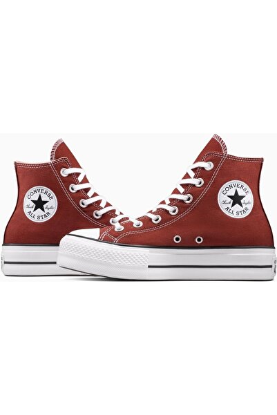 Converse Sneakers Chuck Taylor As Lift, Red, Unisex