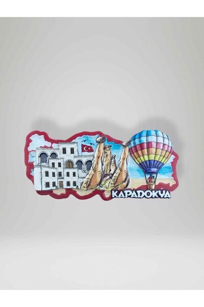 Mundy KAPADOKYA Temalı Kabartmalı Polyester Magnet Buzdolabı Süsü (kod:972) 9...