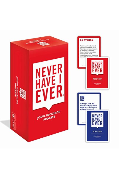 As Games Board game Never Have I Ever(RO)