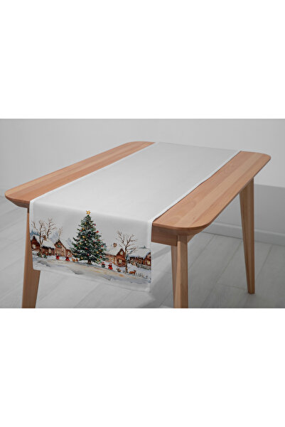 Filamente Digital Printed Runner - New Year / Christmas Patterned - 140X40 cm