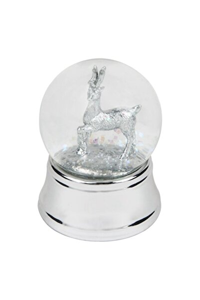 OEM Glob de zăpadă decorativ de Crăciun cu cerb LED 8cm