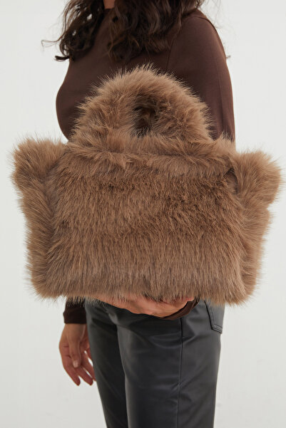 Fulla Moda Plush Arm and Shoulder Bag