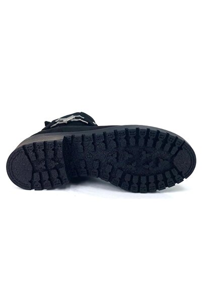 Mammamia 1785 24Kb Women's Casual Boots Black Nubuck