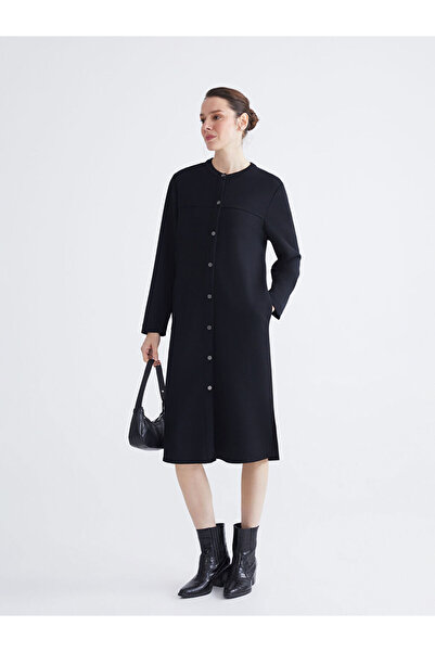 LC Waikiki Black Crew Neck Women's Ferace