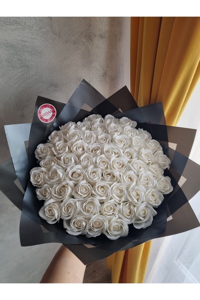 Store.sedas Buchet 55 trandafiri de sapun
