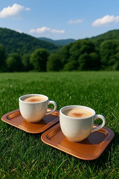 The fabrication 2-Piece Colorful Unbreakable Plastic Square Flat Coffee & Tea...