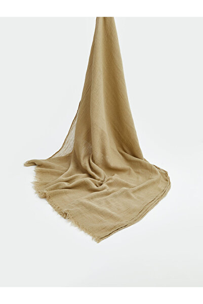 LC Waikiki Beige Textured Women's Shawl