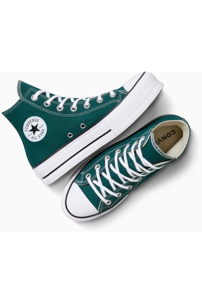 Converse Sneakers Chuck Taylor As Lift, Green, Unisex