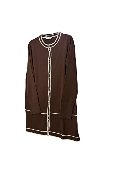 Armine Women's Stripe Detail Buttoned Cardigan