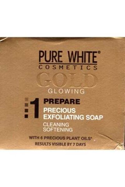 Pure White Cosmetics كريم بيور وايت كوزمتيكس لتفتيح البشرة والبقع الداكنة 40 جم + صابونة جولد جلوينج لتفتيح البشرة 150 جم
