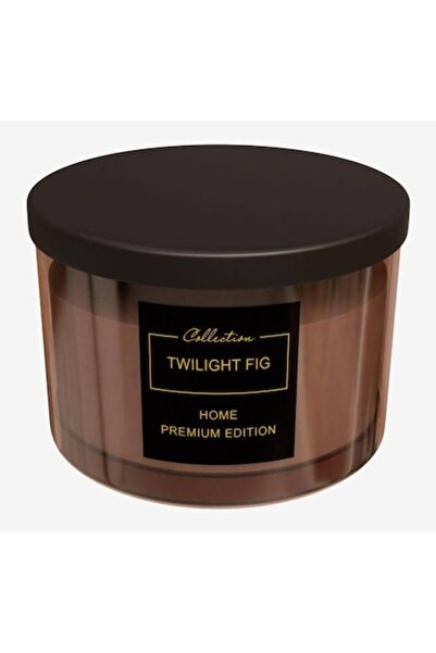 COLLECTİON Decorative scented candle 8x13.5cm Twilight Fig Home Premium Edition