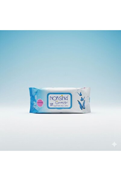 Norsina Noursin – Wet Wipes 120 Wipes | Soft and gentle for daily care