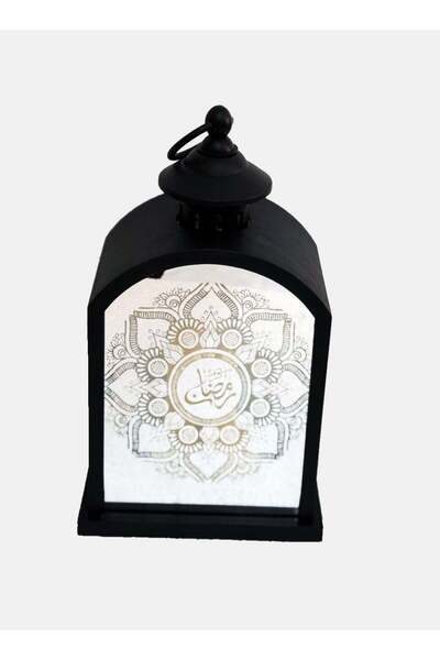 Generic Tradeo Ramadan Kareem Ramadan Lantern Lights with LED Candle â€“ Battery Powered Ramadan Decoration