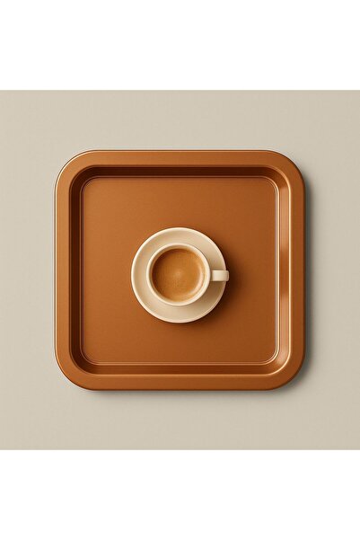 Fabrication Colorful Unbreakable Plastic Square Flat Coffee & Tea & Dessert P...