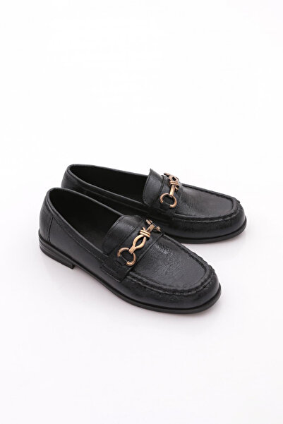 DGN Pm386-K013 Women's Buckle Loafer Shoes