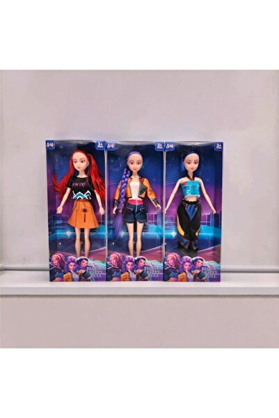 victiny Set figurine K-POP Witcher Girls, Mira + Rumi + Zoey, 30cm