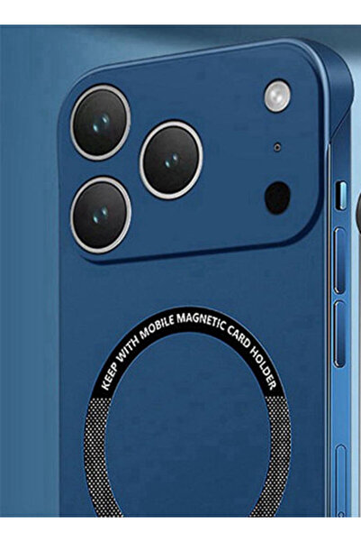 Generic Magnetic Case for iPhone 17 Pro，without Edges，Ultra Slim，Solid Color Borderless 17 Pro Cover