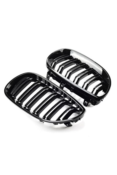 RADUS Grile duble BMW Seria 5 E60/E61 M5 2003-2009 , negru lucios, tuning