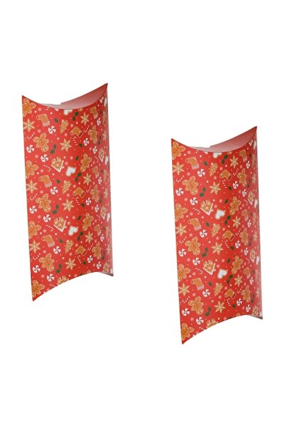 OEM Cutii plic de carton de Crăciun, omuleț de turtă dulce 29x5x16cm - 2 buc