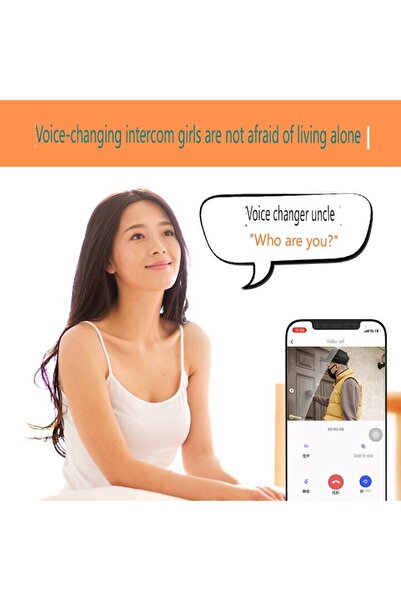 OEM Visual Smart Doorbell X9, ABS, Wireless, HD Video Intercom, 80x35x22 mm, White