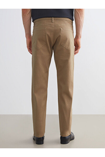 LC Waikiki Khaki Standard Fit Gabardine Men's Chino Pants