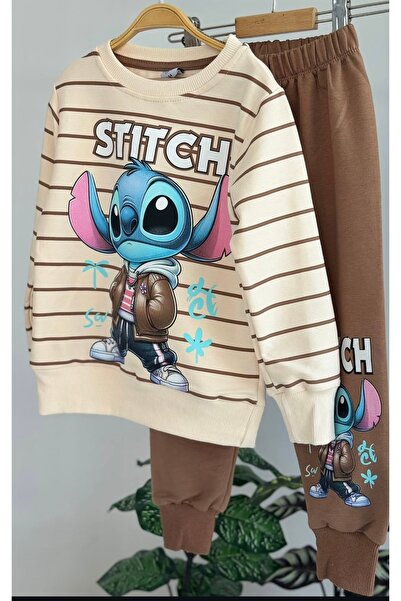 ANKANOVA Set de îmbrăcăminte sport pentru băieți, țesătură cu personaj fire K...