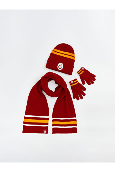 LC Waikiki Create Your Style from Uzg Store |   Embroidered Boys' Scarf Beanie Gloves Set