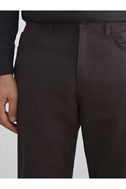 LC Waikiki Brown Standard Fit Men's Trousers