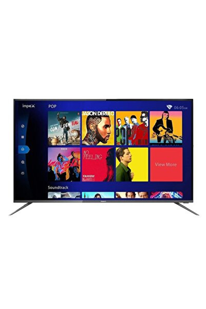 İMPEX Gloria Uhd Smart Led Tv, 4K Resolution, 50 Inch, Black