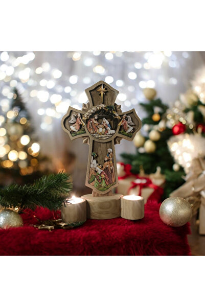 HandmadeDomideco Handcrafted and Painted Candle Holder (Limited Edition)