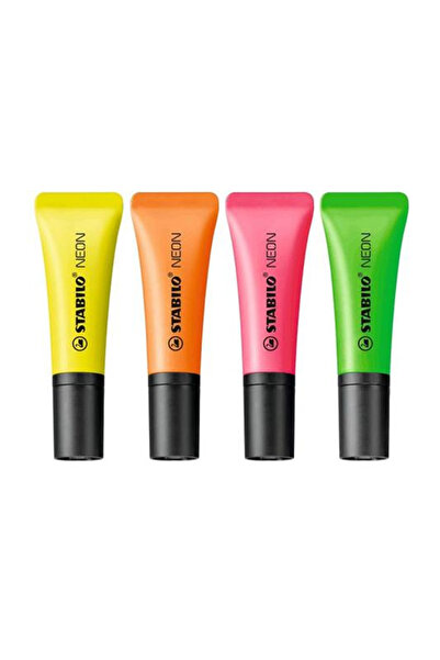 Stabilo Highlighter, 4 Piece
