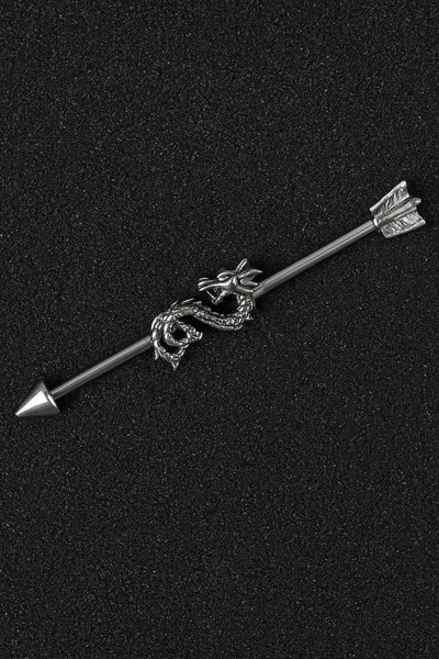ömay takı Dragon Çelik Köprü Piercing