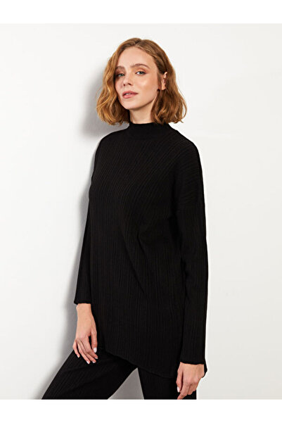 LC Waikiki Stand Collar Women's Knitwear Tunic