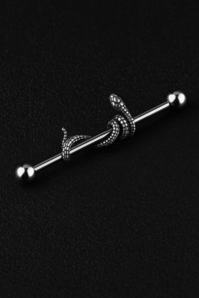 ömay takı 316l Cerrahi Çelik Yılan Altın Köprü Piercing