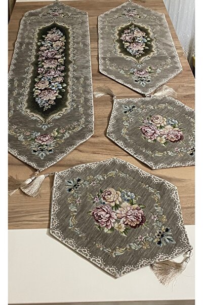 MYHOMEGOBLEN Tapestry Runner Set of 4