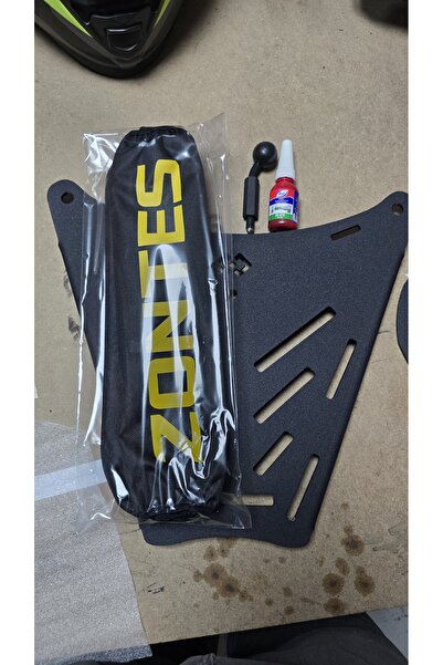 Yerlikit 250 te Sarı renk Zontes Yazılı Amortisör Çorabı