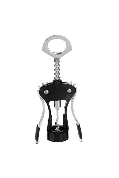 OEM Metal corkscrew, black, 18 cm