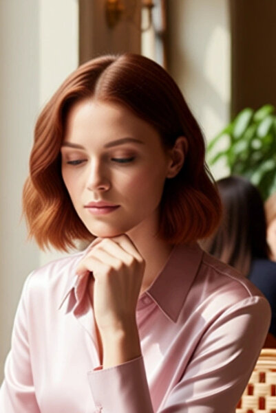 PayBuy Stylish Woven Satin Shirt for Women Regular Fit Long Sleeve Timeless Design and Comfort Sport