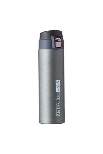 OEM Anthracite Matte Stainless Steel Insulated Bottle 450ml