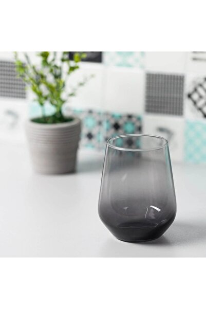 OEM Matte Black Smoke Glass Tumbler 435ml